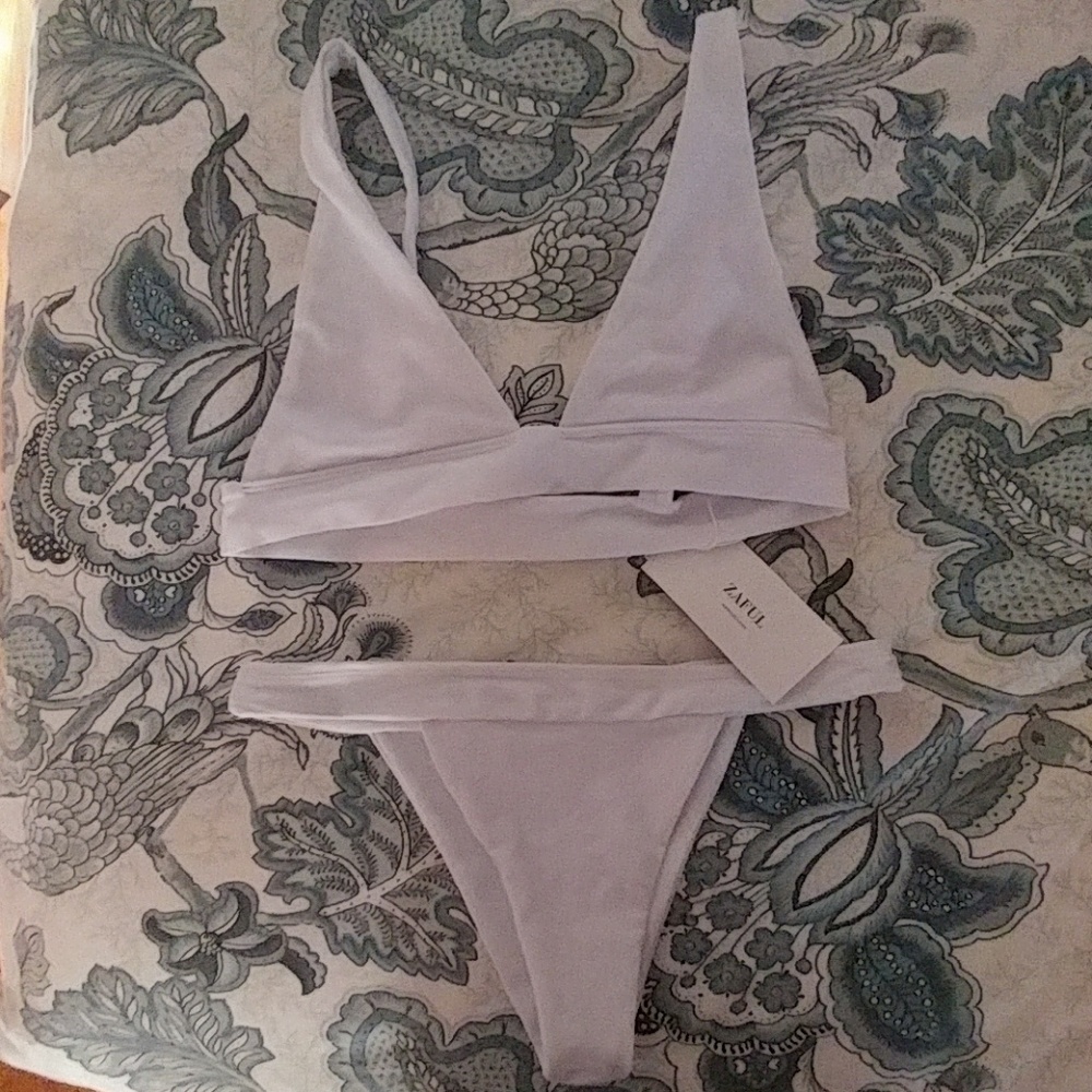 White bikini